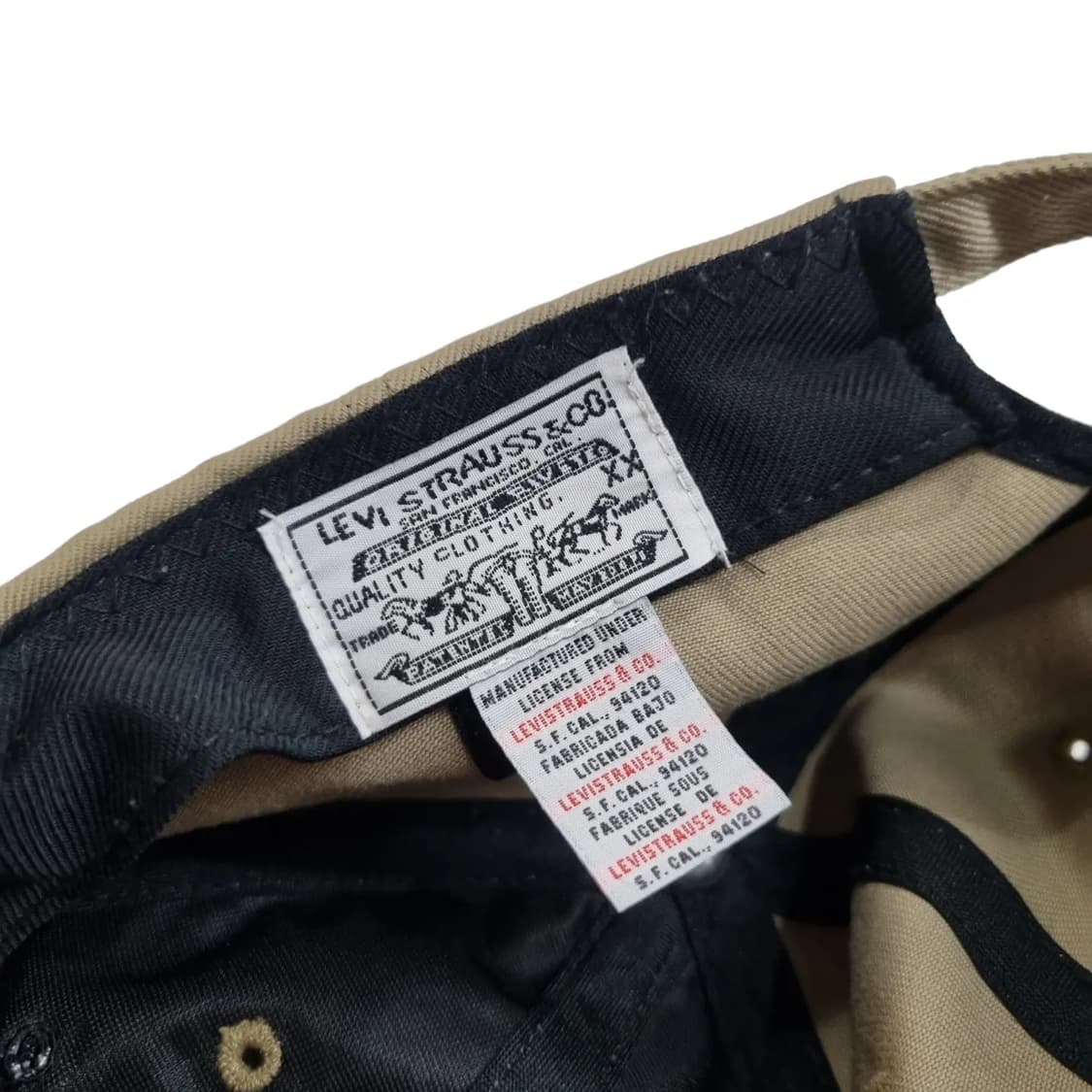 [Levi's] 빈티지 리바이스 로고 캡 상품이미지5