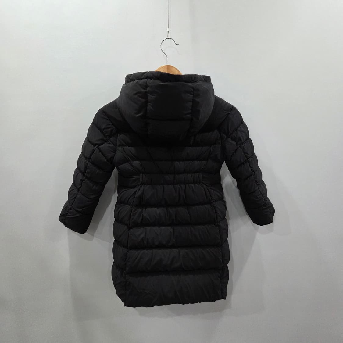 빈폴 여아 구스다운 패딩 블랙 120 상품이미지6