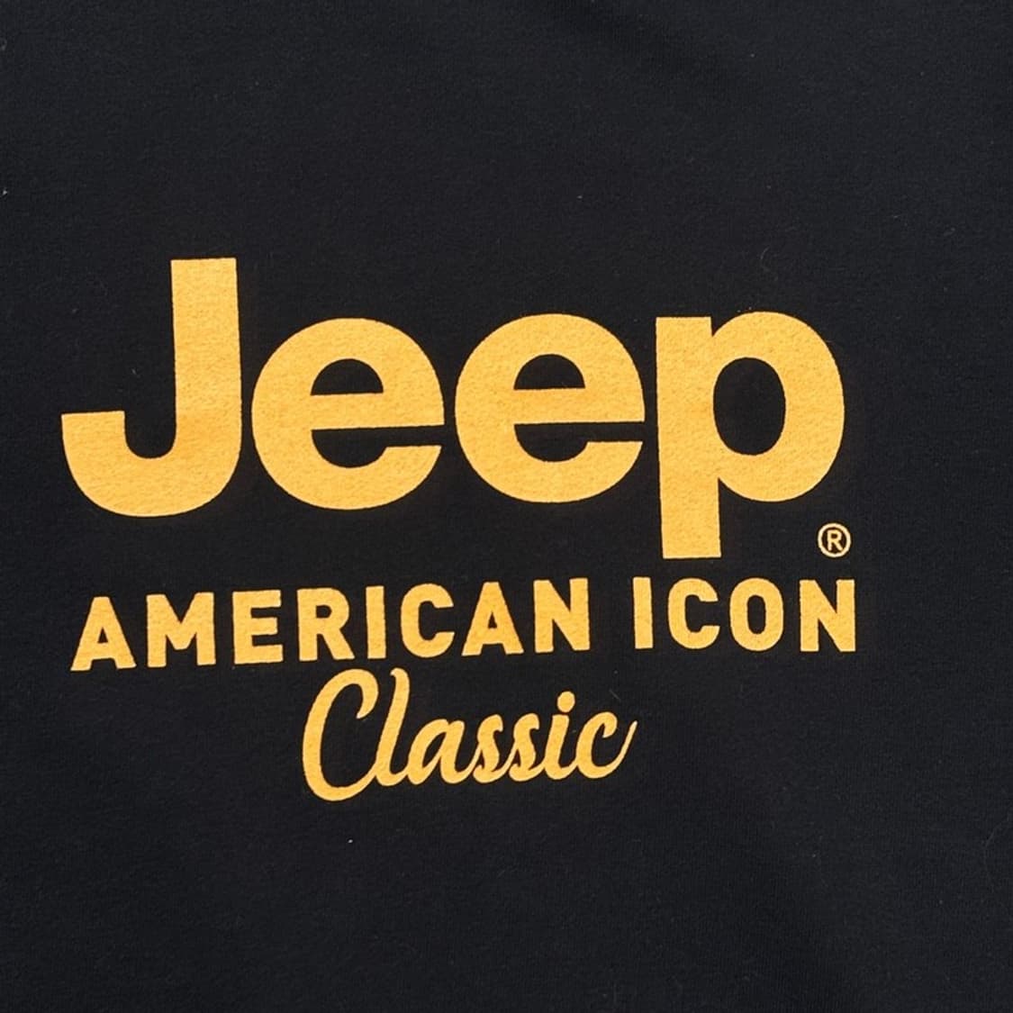 JEEP 빅로고 맨투맨 블랙 M 상품이미지2