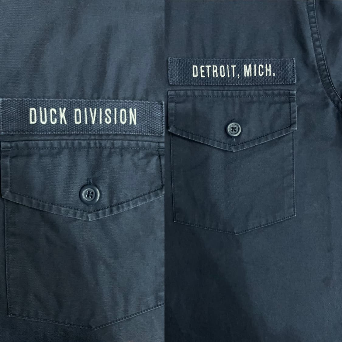 칼하트 디트로이트 미시간 덕 디비전 로터스 워크 셔츠 상품이미지5