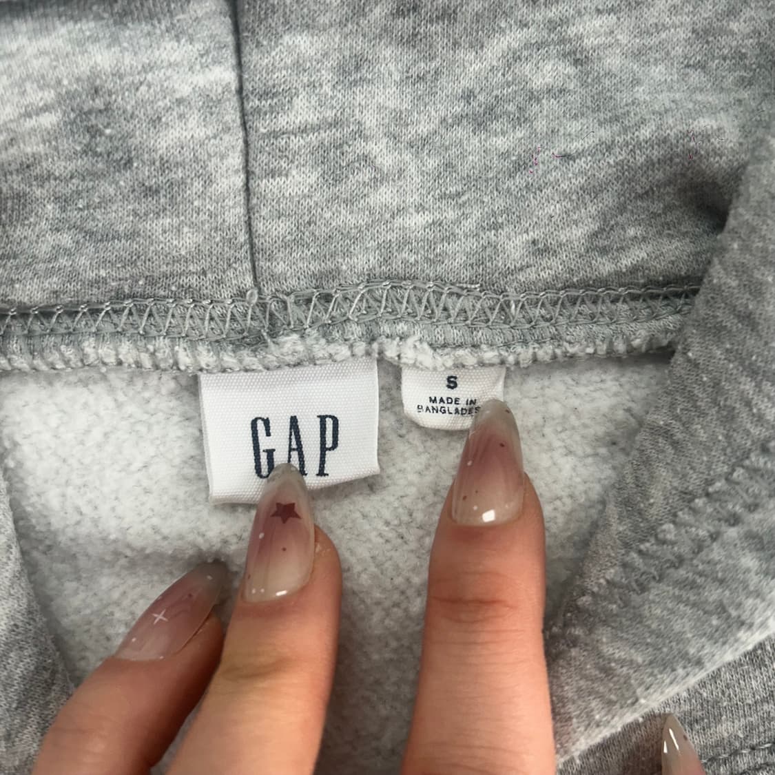 Gap 그레이 후드티 상품이미지5