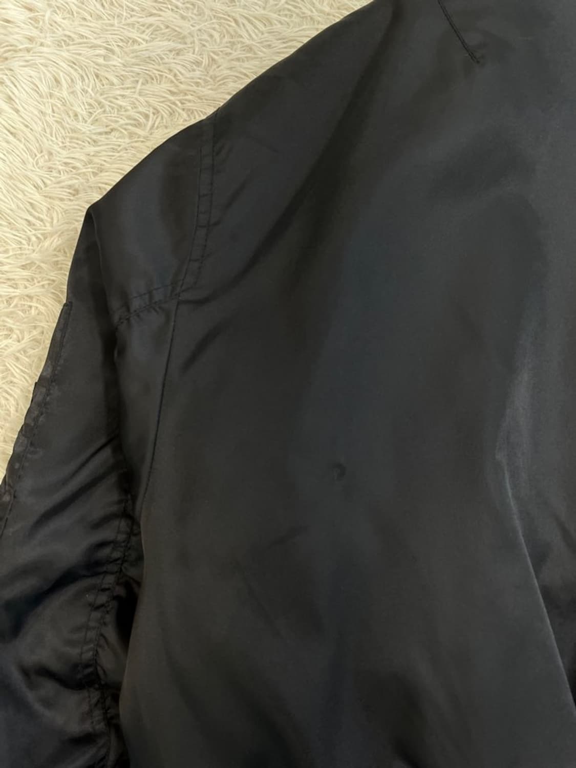 쿠어 오버핏 루슈  MA-1 항공 점퍼/#3266 상품이미지4