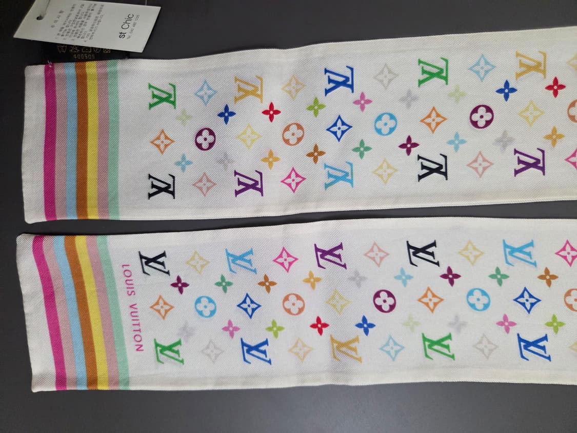 루이비통 멀티컬러 반다나 방도 스카프 상품이미지4