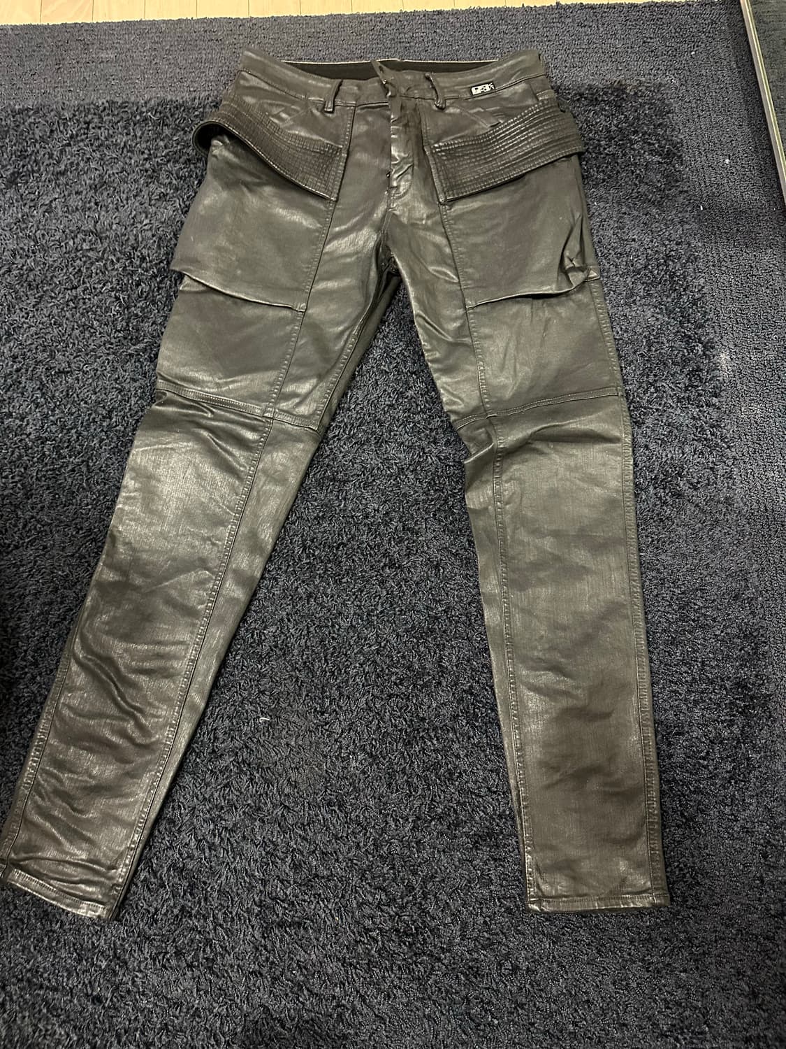 릭오웬즈 다크쉐도우 블랙왁스진 상품이미지1