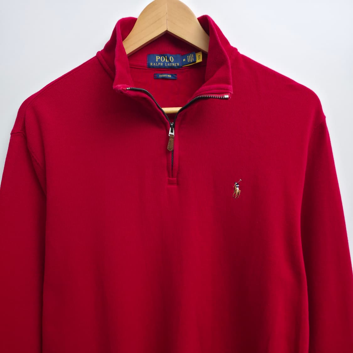 [M] 폴로 랄프로렌 쿼터 집업 스웻셔츠 신형 큐알택 상품이미지2