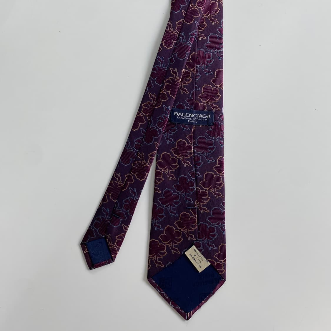BALENCIAGA 발렌시아가 정품 명품 넥타이 7.9cm 상품이미지2