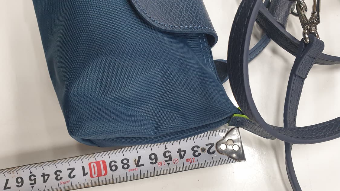 롱샴 르 플리아쥬 미니 크로스백 블루 상품이미지5