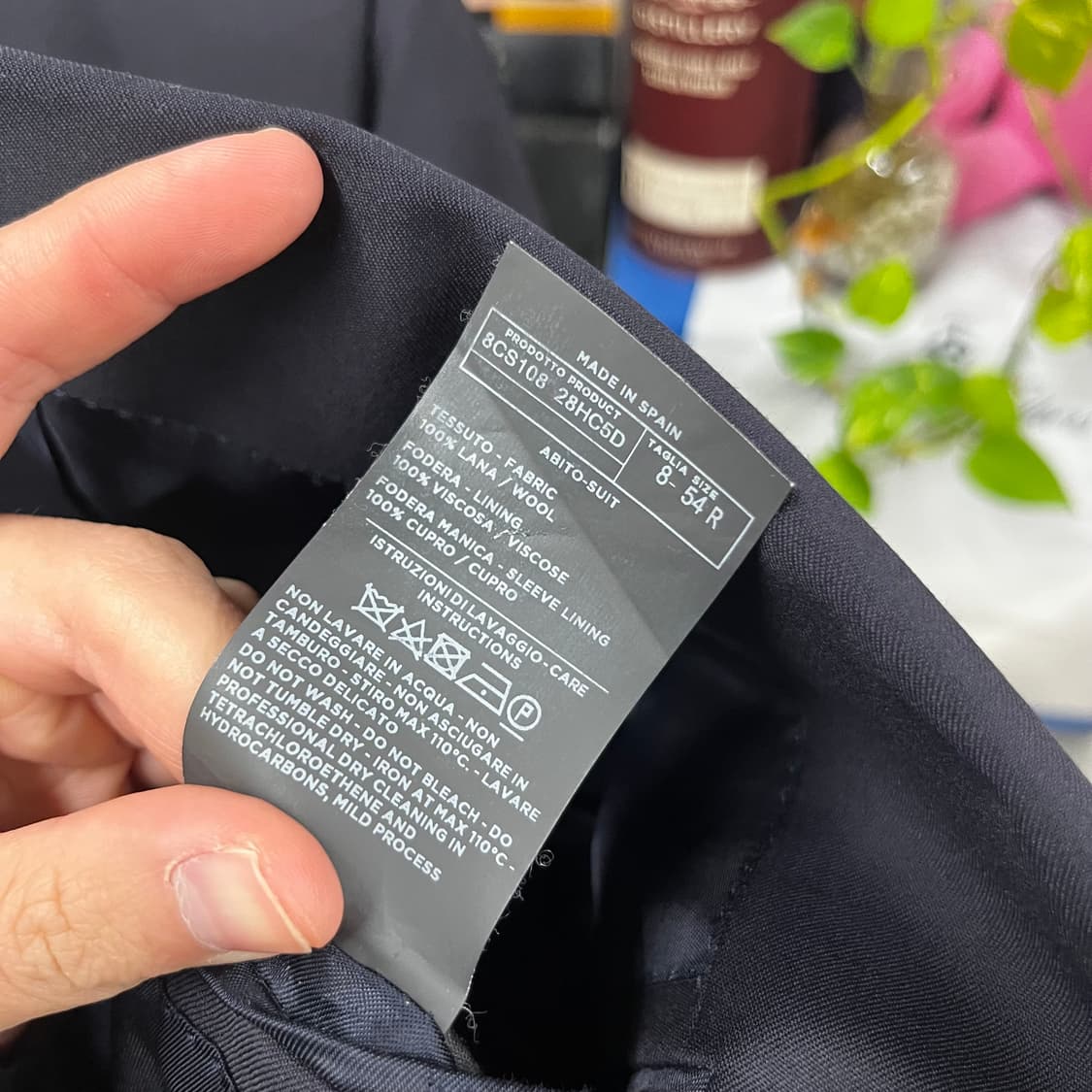 By제냐 수트셋업 54R 상품이미지4