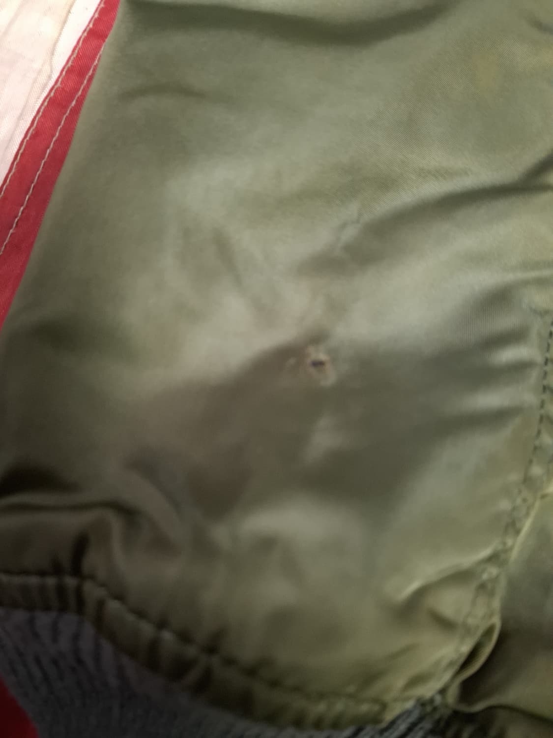 오리지날 미국제조 알파사 미공군 민수용 MA-1 항공점퍼 상품이미지8