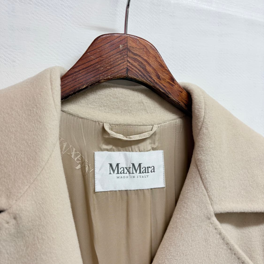 MAXMARA 막스마라 벨티드 로브 울 캐시 코트 (34) 상품이미지6