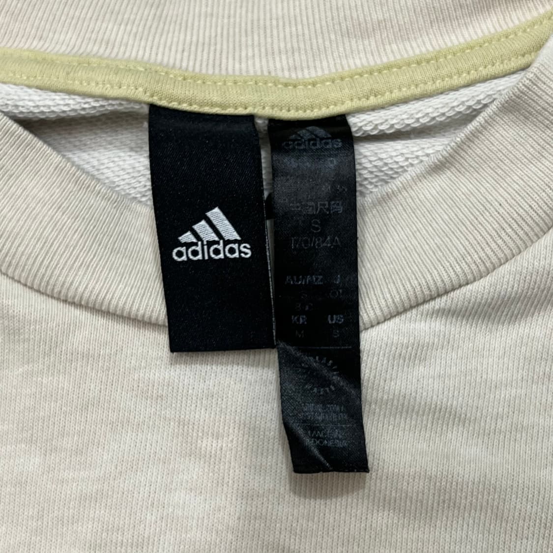 [우먼95] 아디다스 크롭 맨투맨 상품이미지3