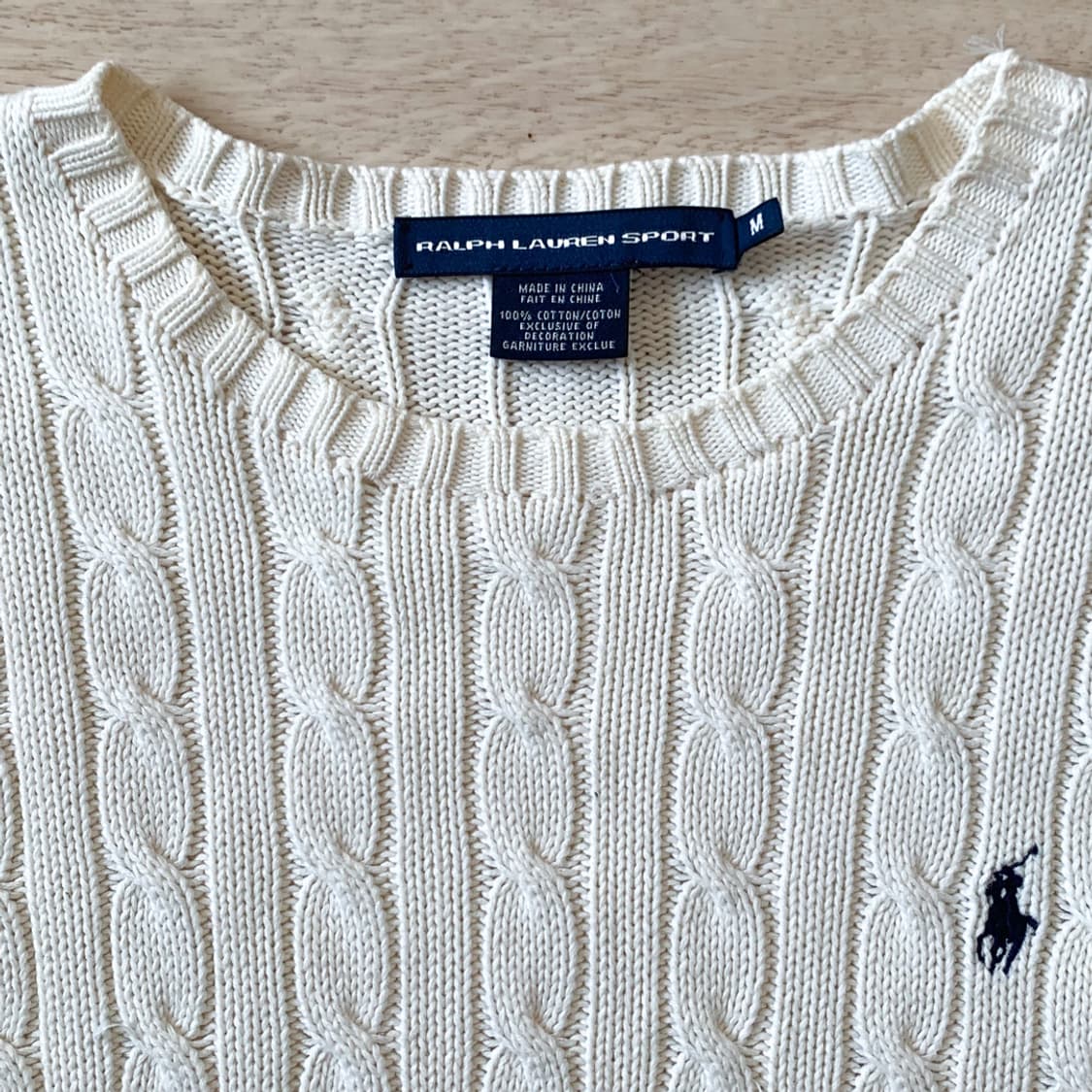 폴로 랄프로렌 케이블 니트  상품이미지2