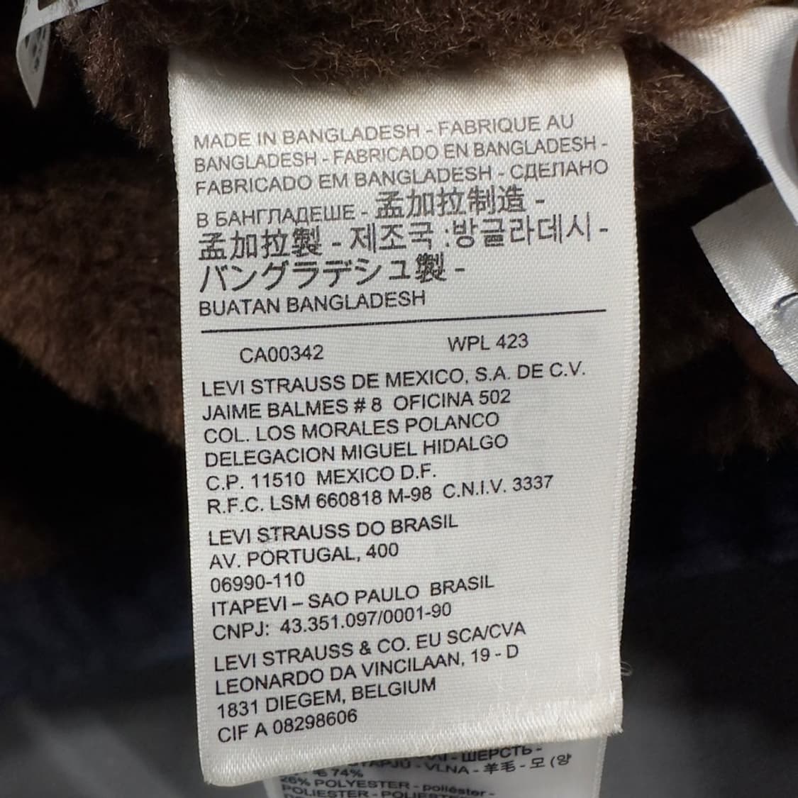 리바이스 워크 세르파 자켓 상품이미지9