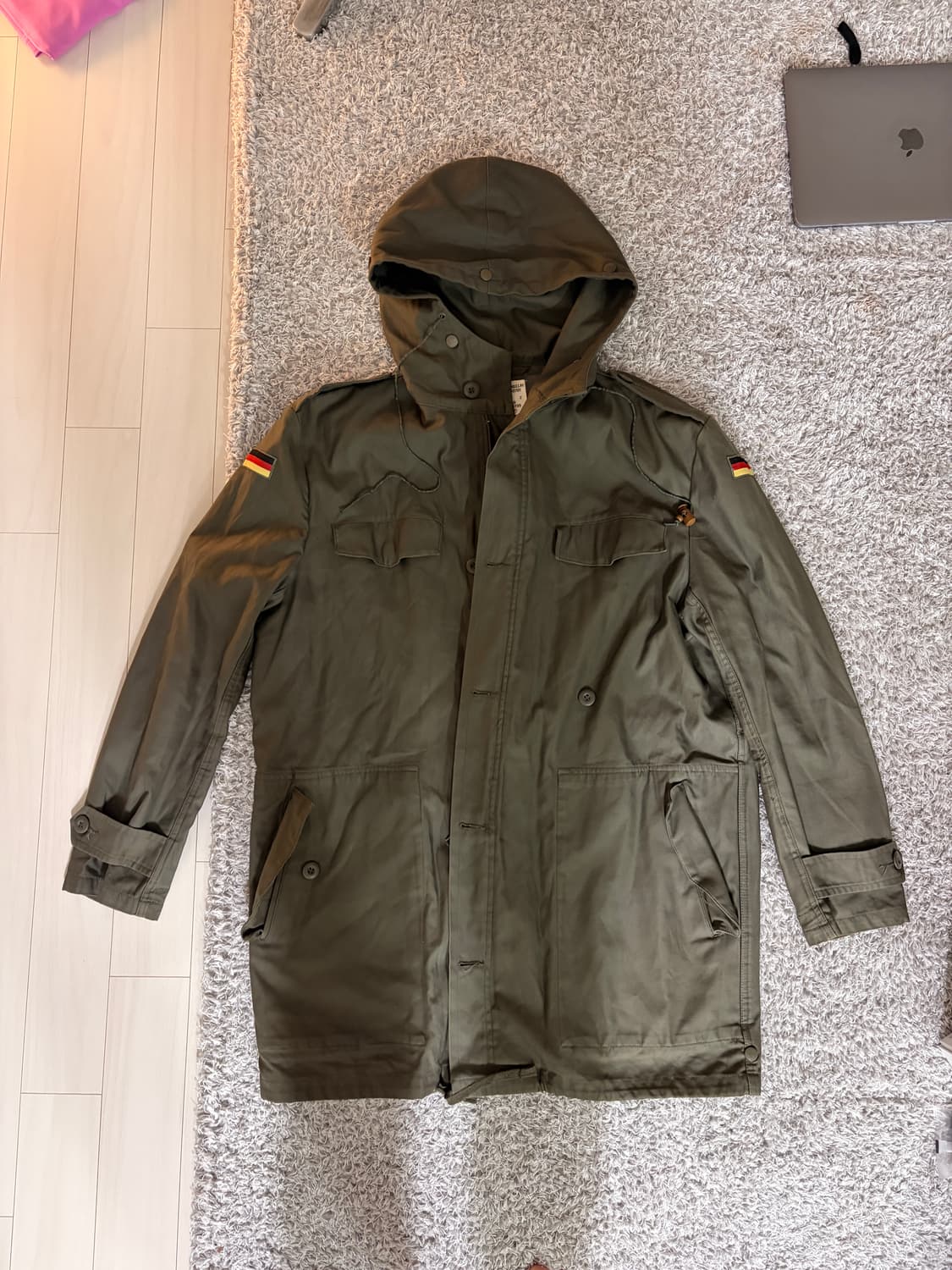 80's 독일군 오리지널 자켓 105 상품이미지1