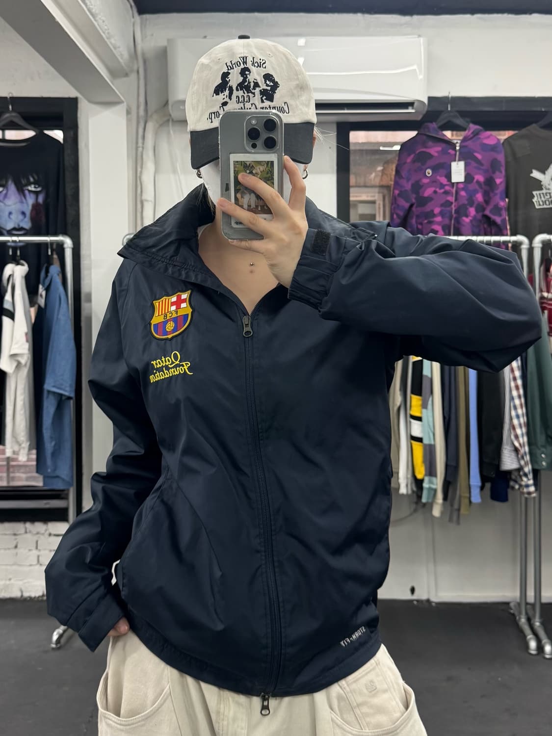 나이키 바르셀로나 바람막이 상품이미지5