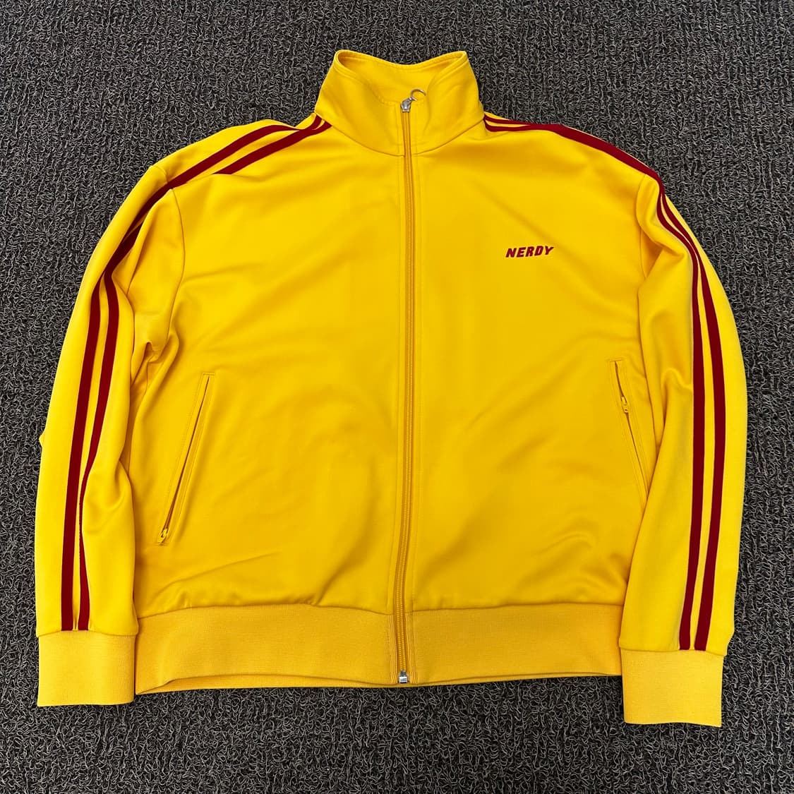 NERDY 널디 트레이닝 운동복 세트 상하의 옐로우 S 상품이미지2