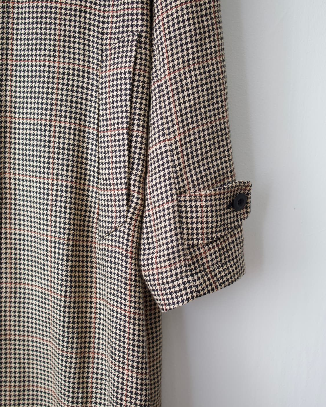 Houndstooth Classic Car Coat 후루츠패밀리
