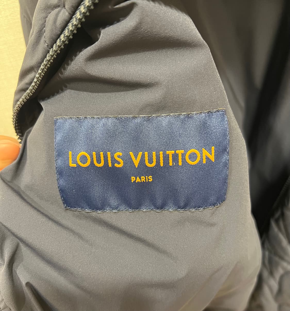 [50/새상품급] 루이비통 LVSE 모노그램 퀼티드 블루종 봄버 자켓 상품이미지3
