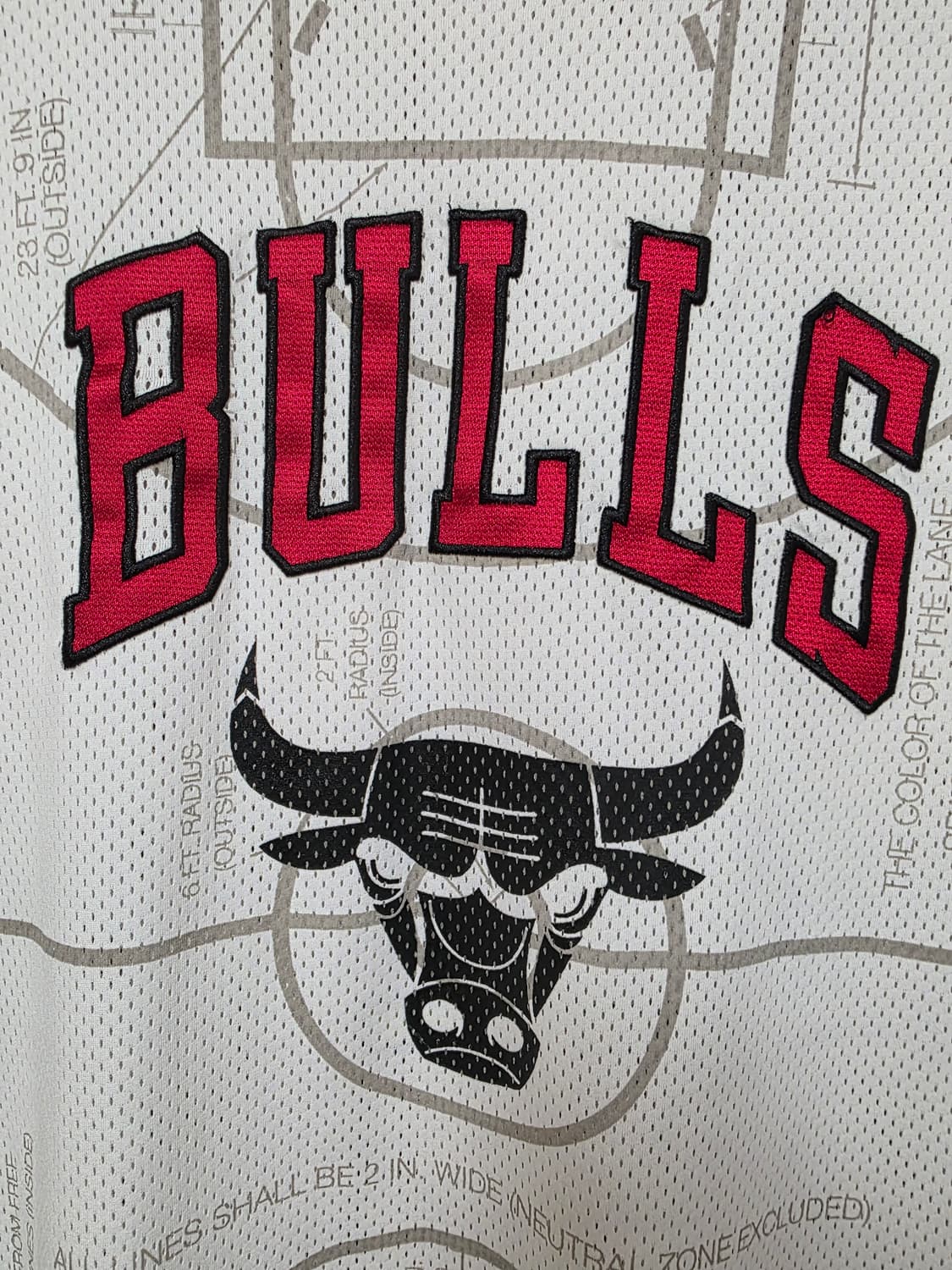 NBA 시카고불스 메쉬 슬리브리스 민소매 티셔츠 XL 상품이미지3