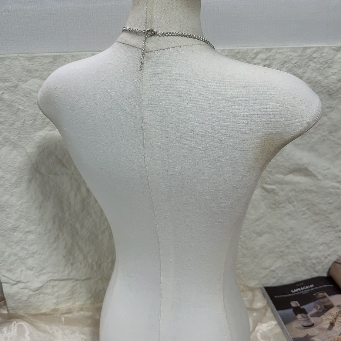 빈티지 마테 메탈 쿠바체인 목걸이 상품이미지3