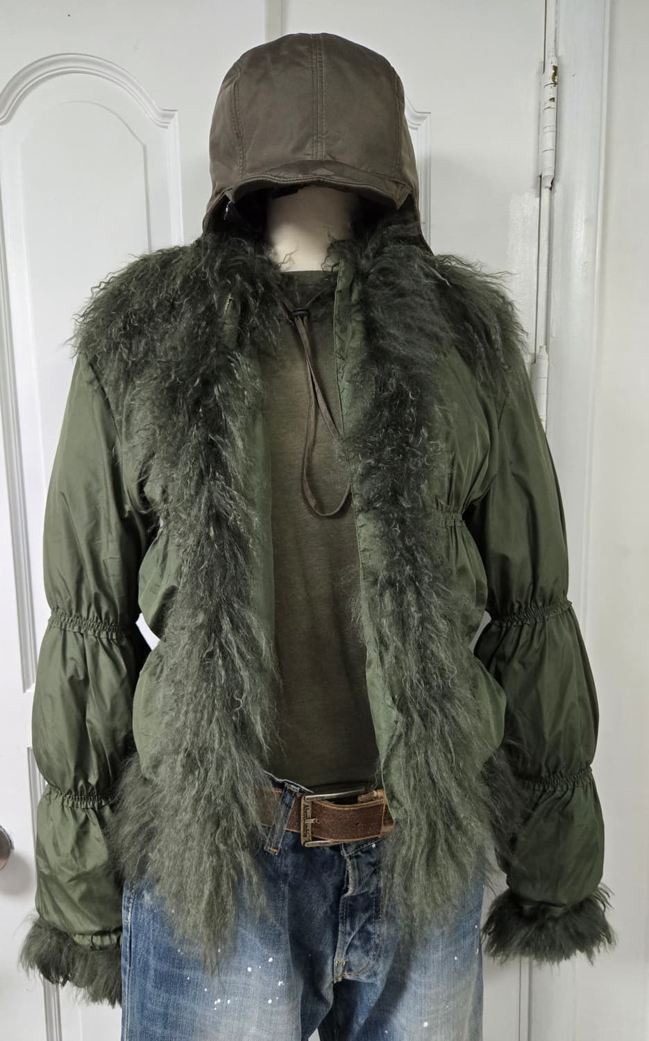 빈티지 이태리 메이드 다운퍼자켓 상품이미지2