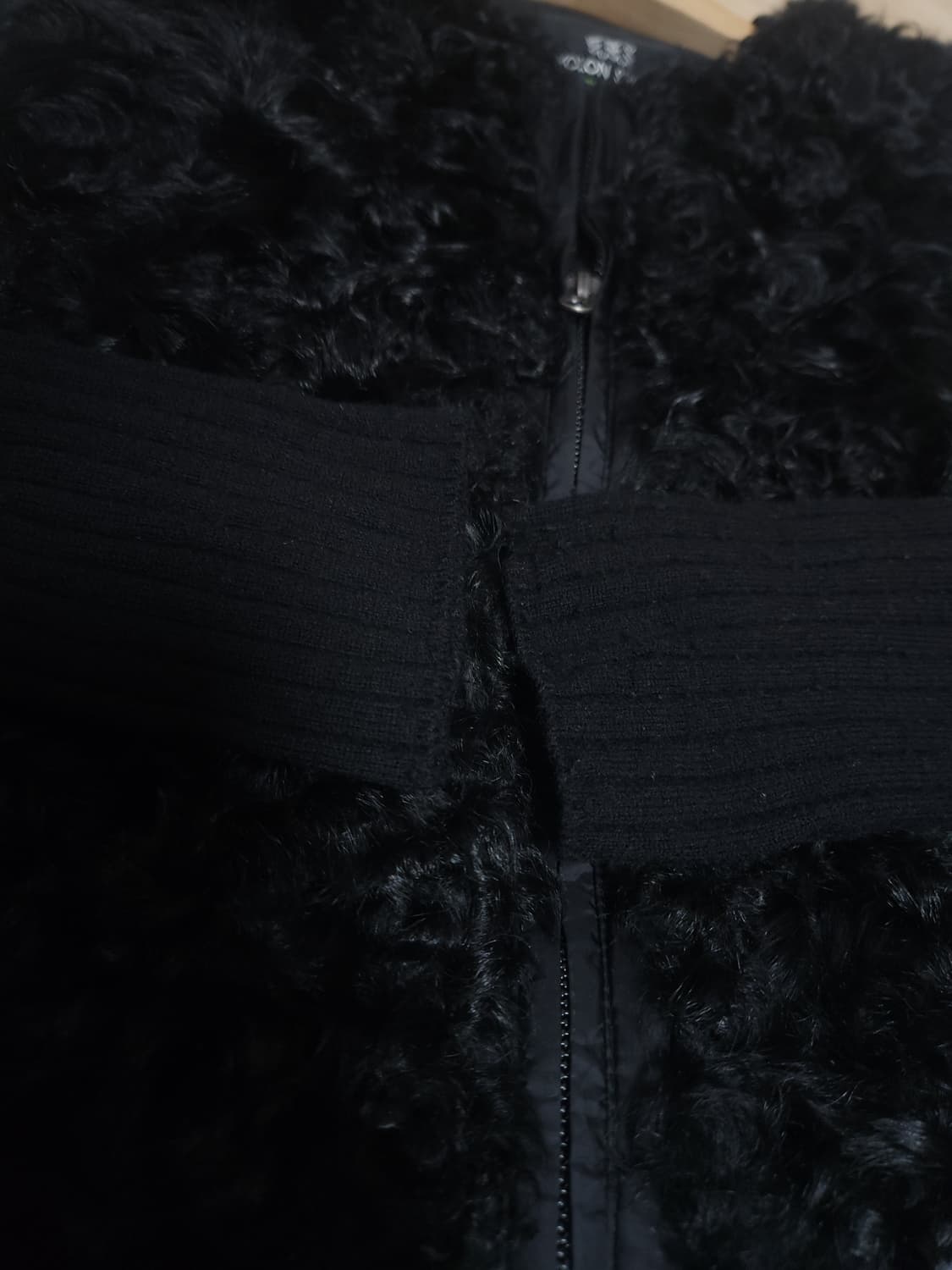 코오롱 구스 경량패딩 니트가디건, M 상품이미지5