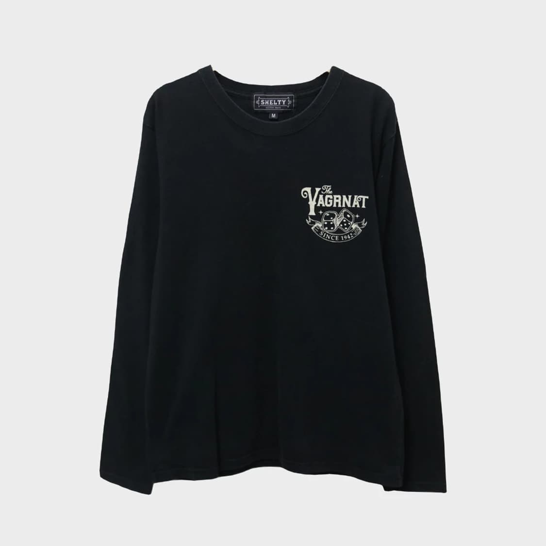 SHELTY 스컬 자수 긴팔 슬리브리스 64214 상품이미지2