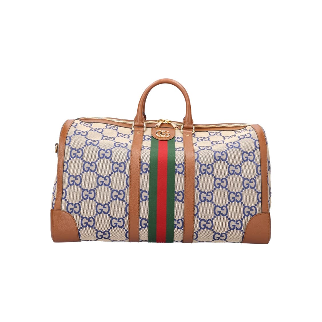 구찌 696039 블랑 앤 꼴레뜨 맥시 GG 캔버스 보스턴백 상품이미지1