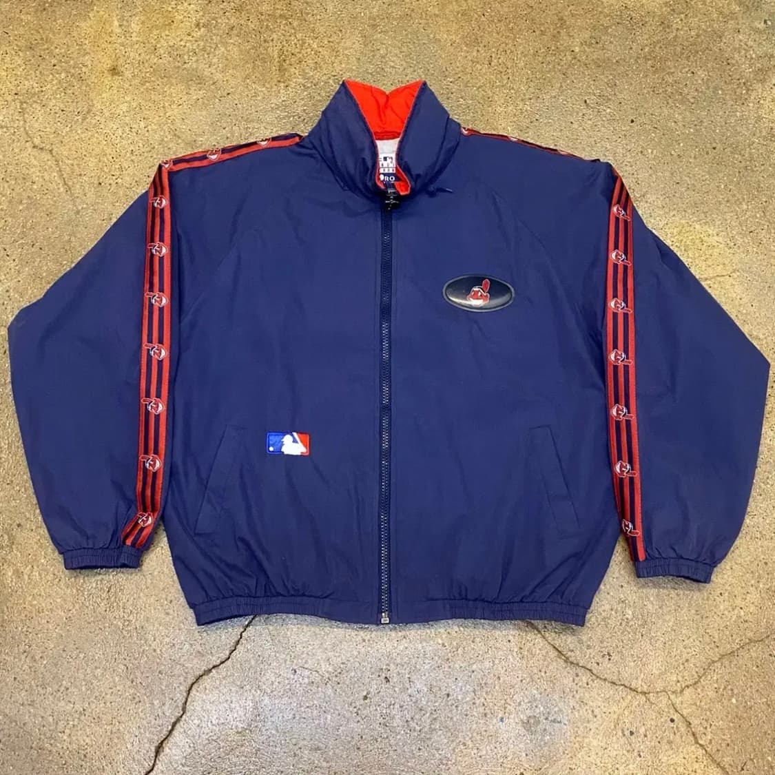 90s Made in Korea 빈티지 프로플레이어 클리브랜드 바람막이 상품이미지1