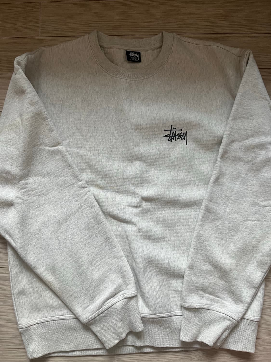 스투시 맨투맨 에쉬헤더 상품이미지1