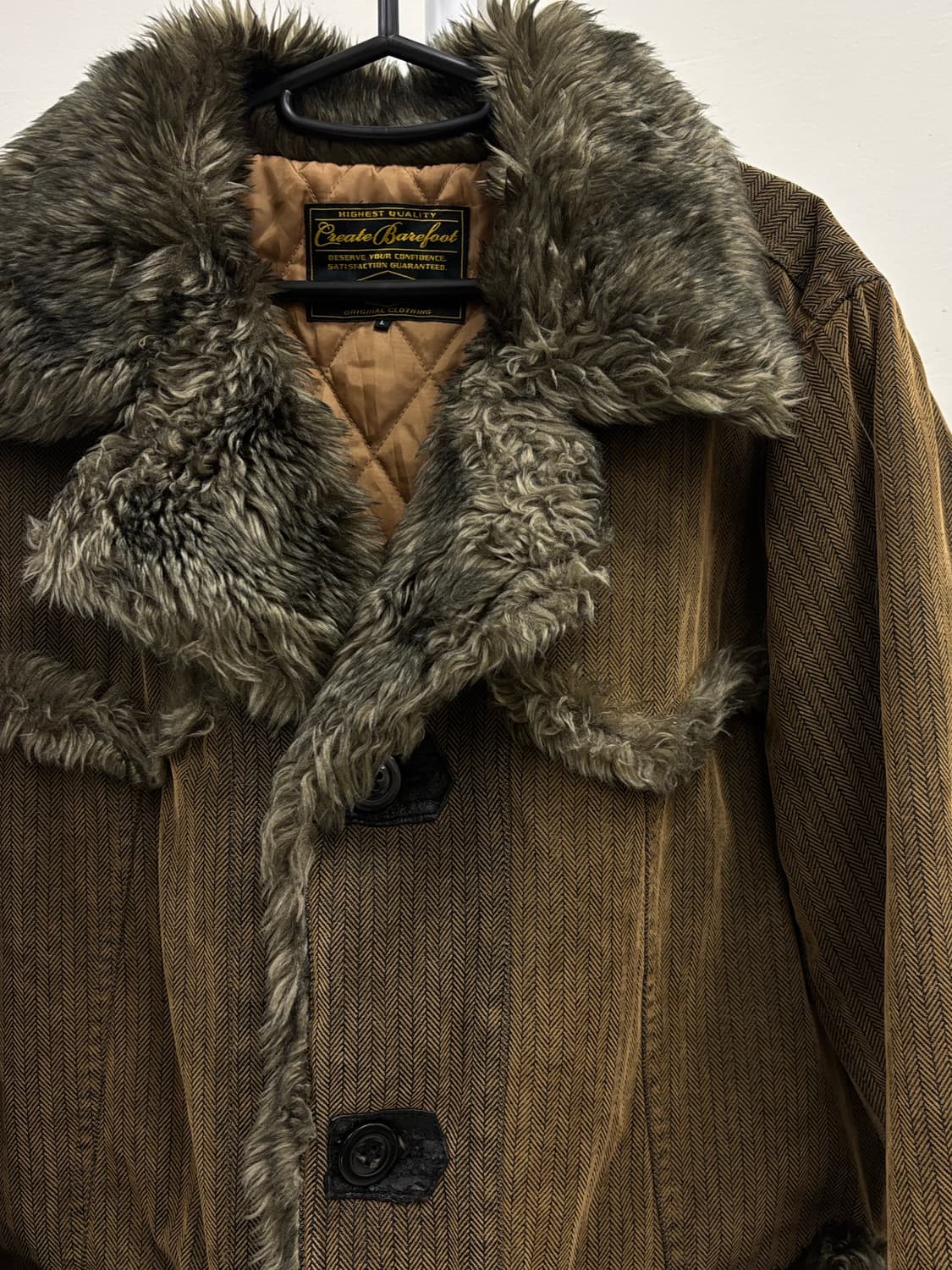 빈티지 브라운 자켓 상품이미지7