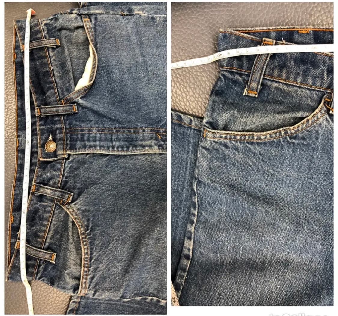 80s 리바이스646플레어(81년) 허리32 상품이미지4