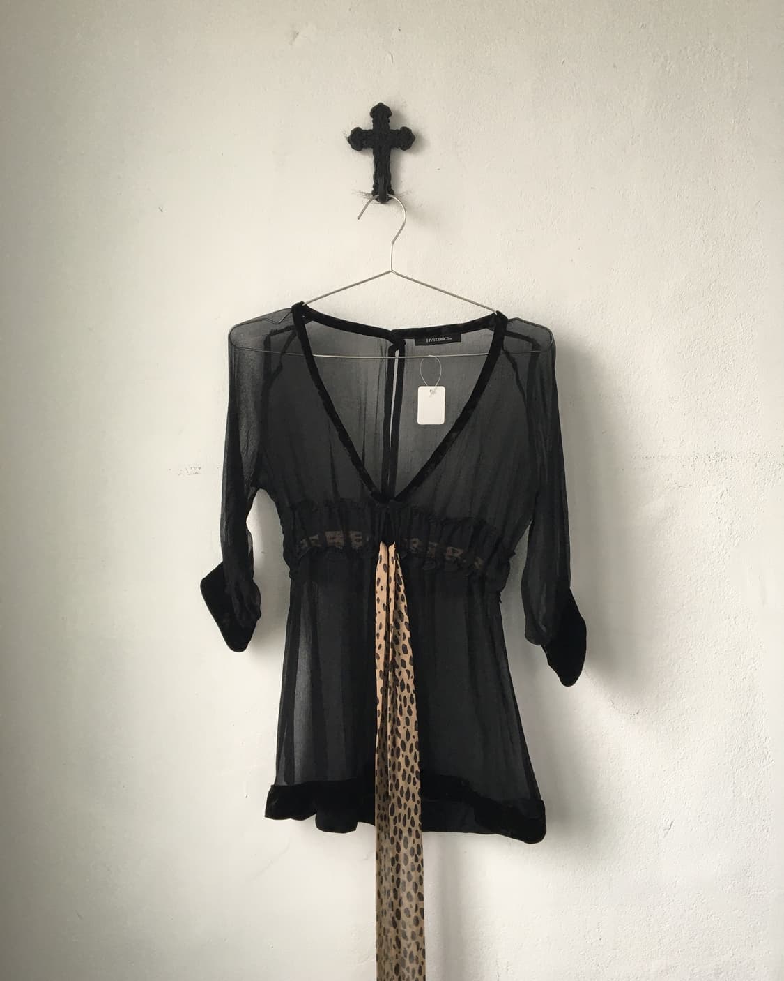 Hysterics see through blouse 상품이미지1