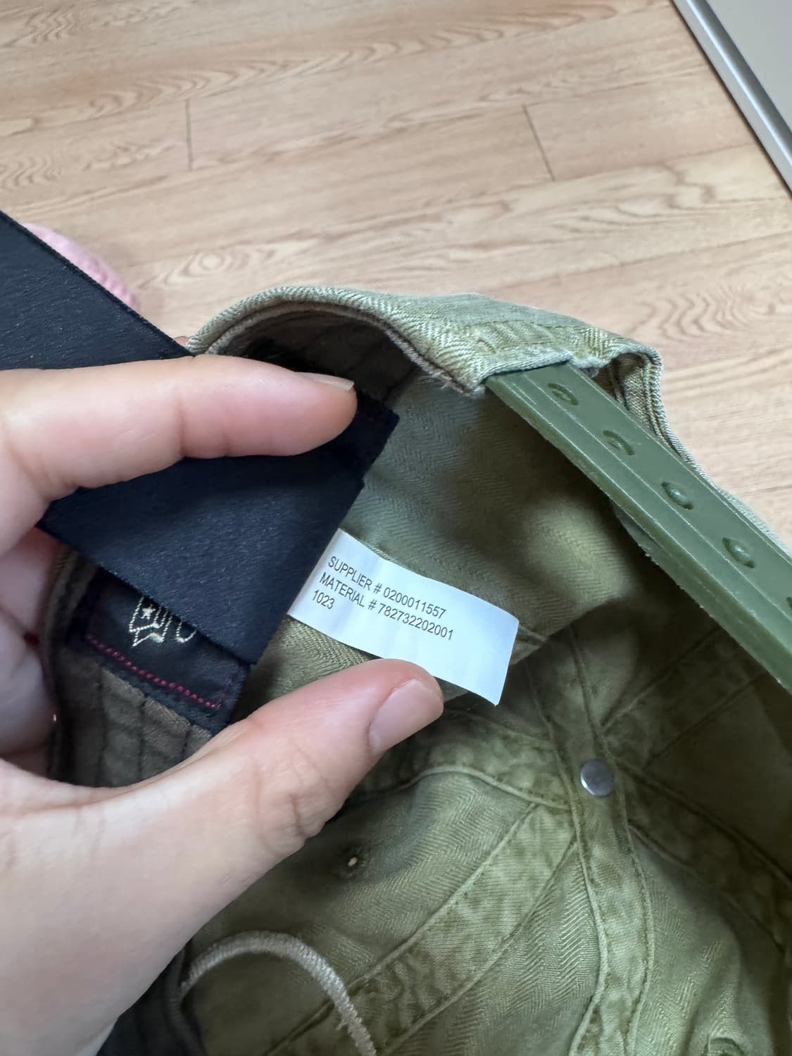 RRL 더블알엘 윙로고 볼캡 카키 상품이미지5