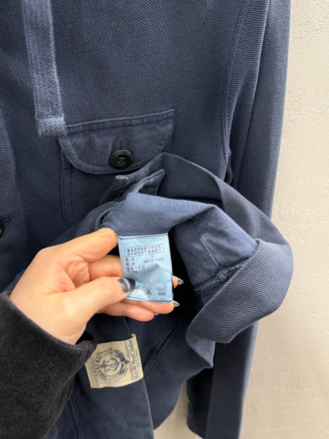 POLO 폴로 랄프로렌 네이비 후드 자켓 L 상품이미지4