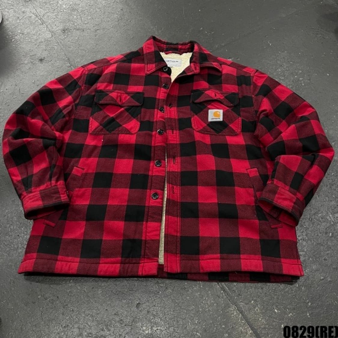 칼하트 WIP 체크 자켓 105 상품이미지1