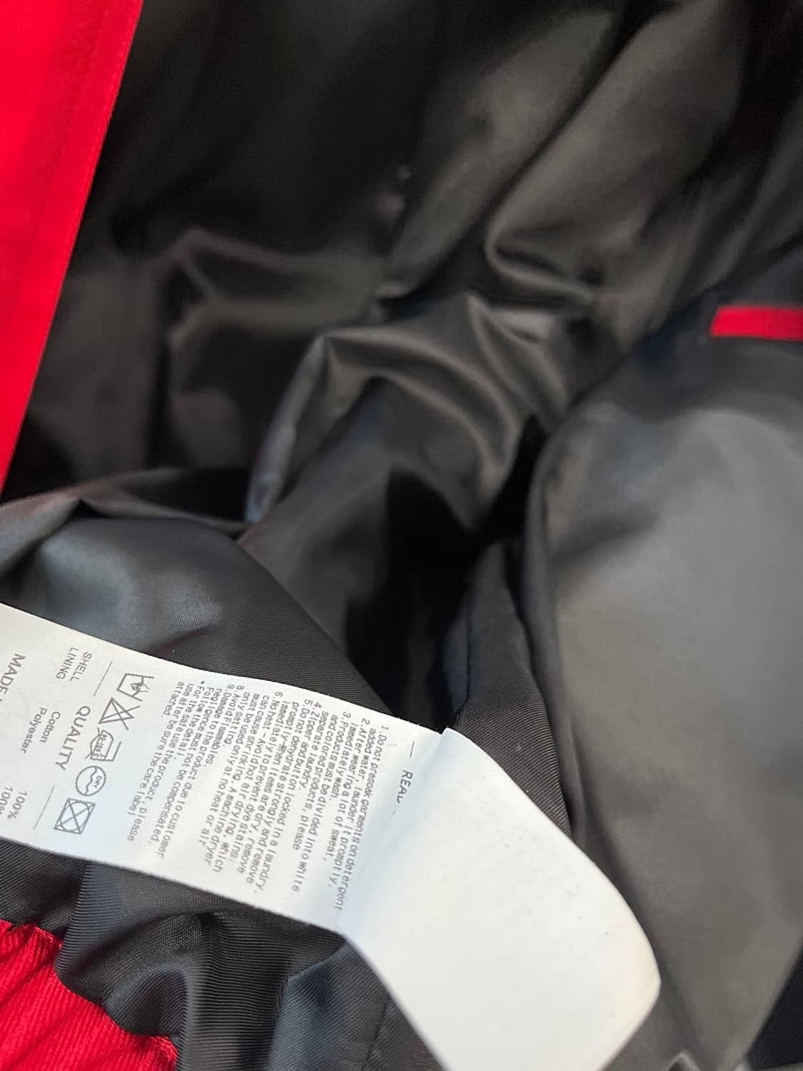 100) 노이스 레드 헤링턴자켓 상품이미지6