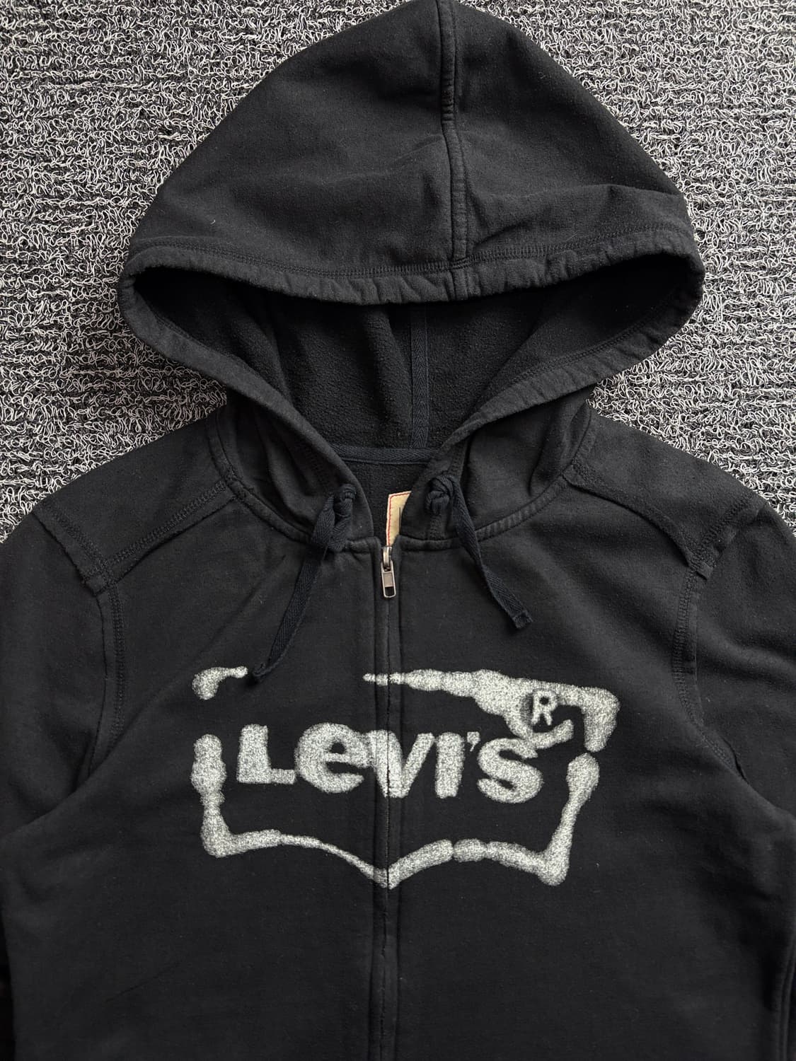 리바이스 빅로고 올드스쿨 기모 후디 집업 2835 상품이미지1