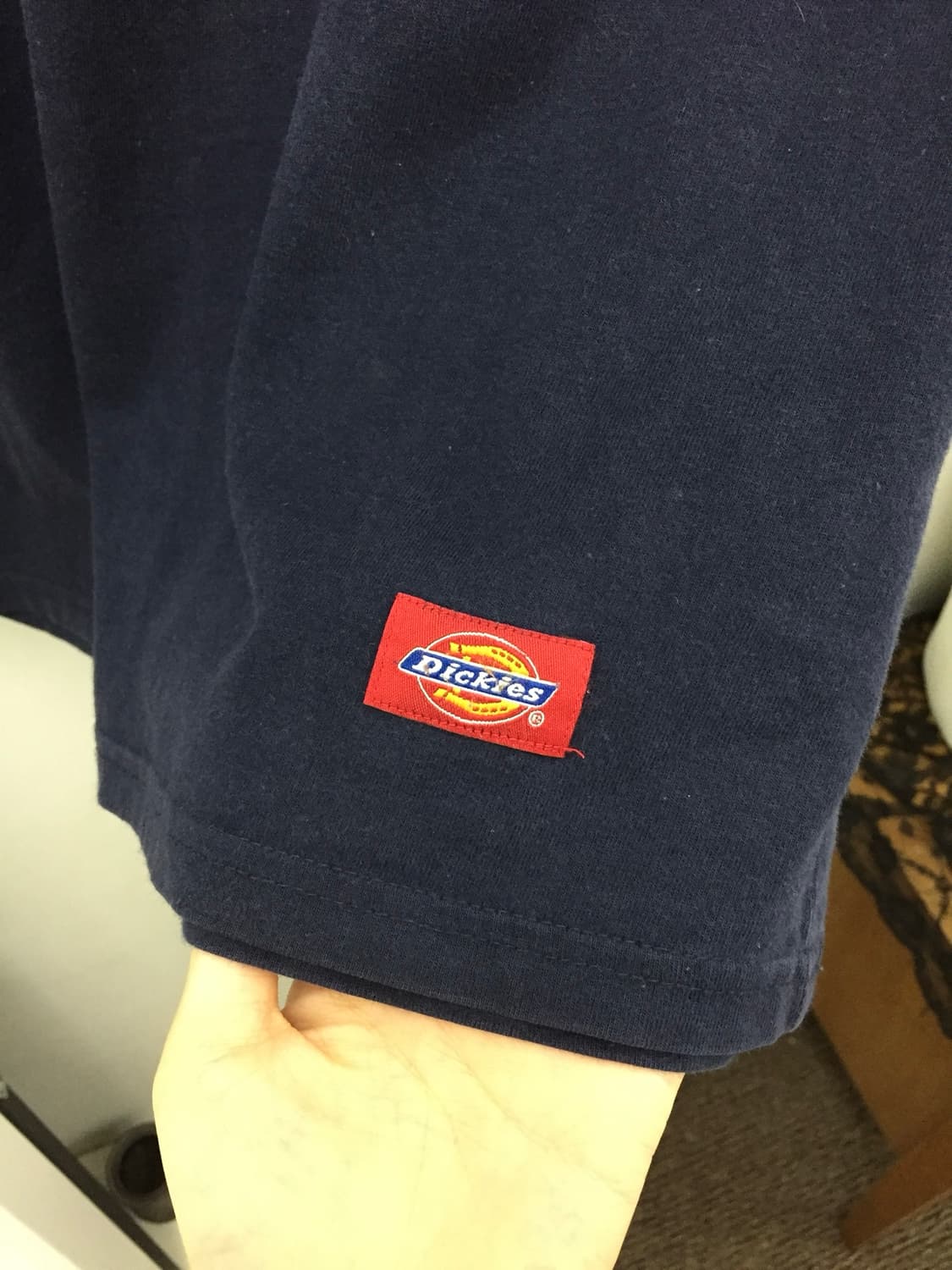 디키즈 로고 네이비 티셔츠 상품이미지3