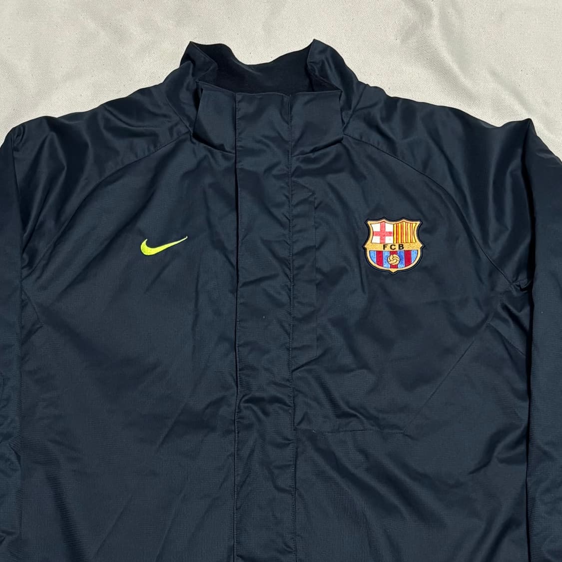M 나이키 바르셀로나 네이비 나일론 점퍼 상품이미지1