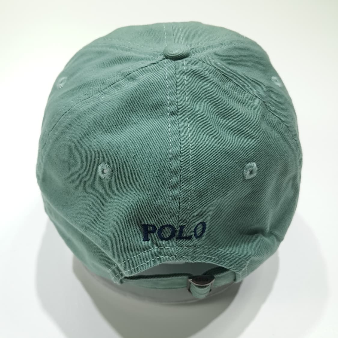 CL490 폴로 다크네이비 자수 세이지그린 볼캡 모자 상품이미지5