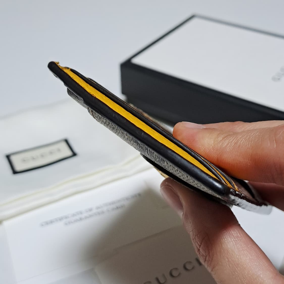 [100%/정품] 구찌 네오 슈프림 카드지갑 풀박스,구찌지갑,구찌카드지갑 상품이미지7