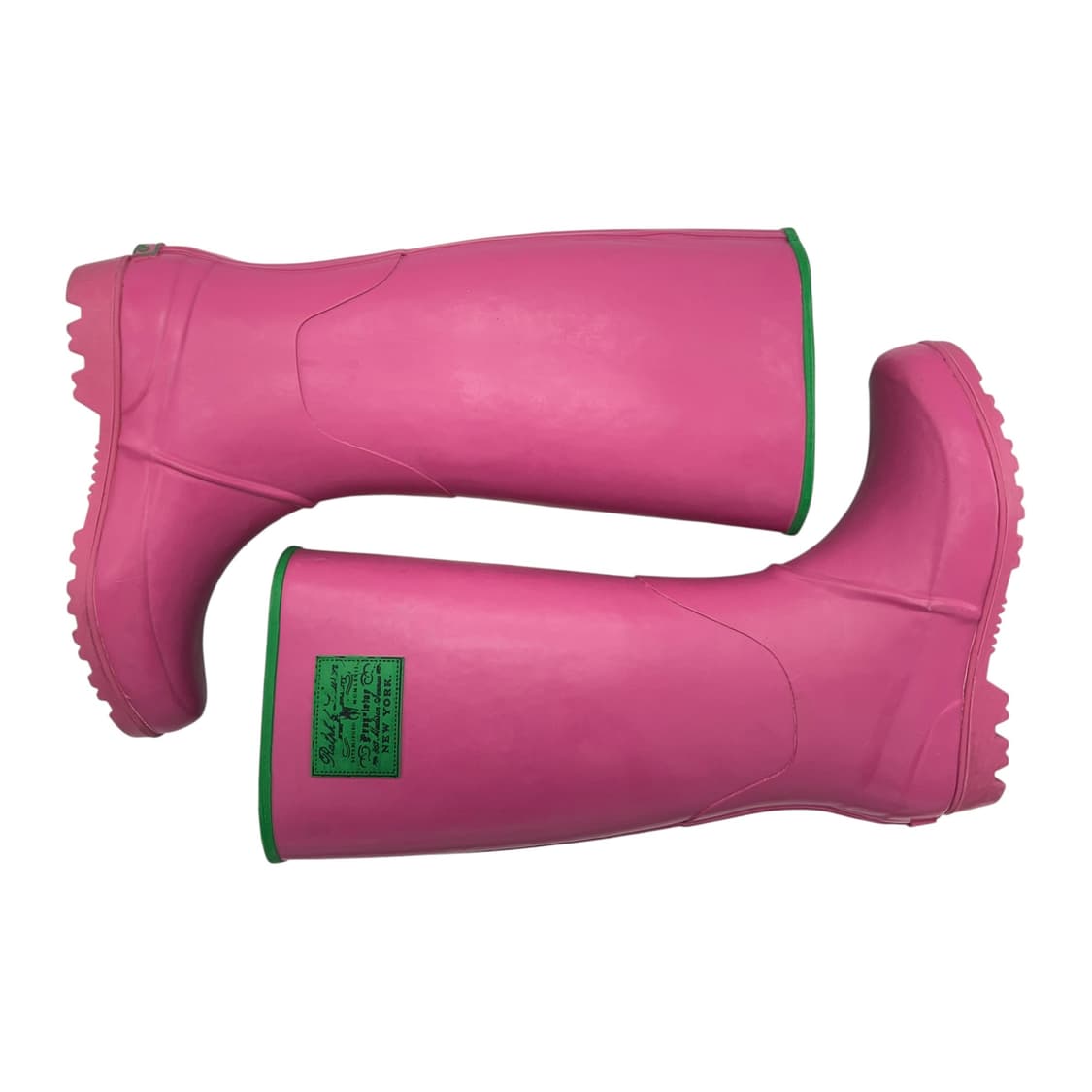 230 Vtg 폴로 랄프로렌 레인부츠 핑크 상품이미지3