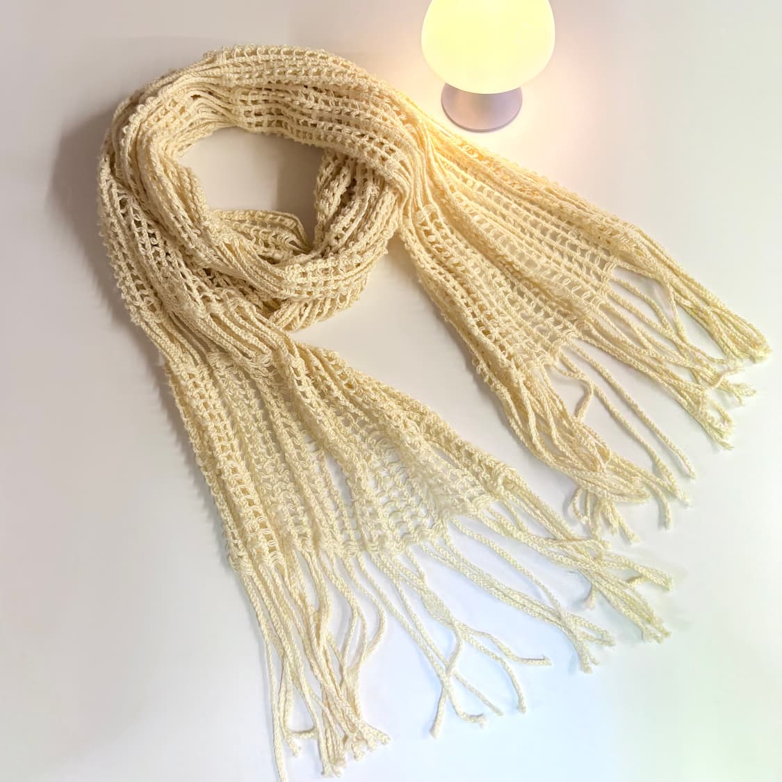 버터 모리걸 페어리 네트 태슬 머플러 JPN 상품이미지1