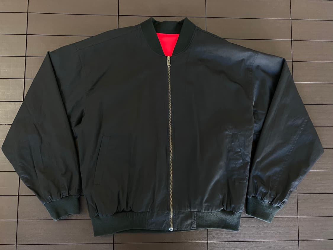 (L) 90s 빈티지 말보로 리버시블 봄버 자켓 상품이미지2