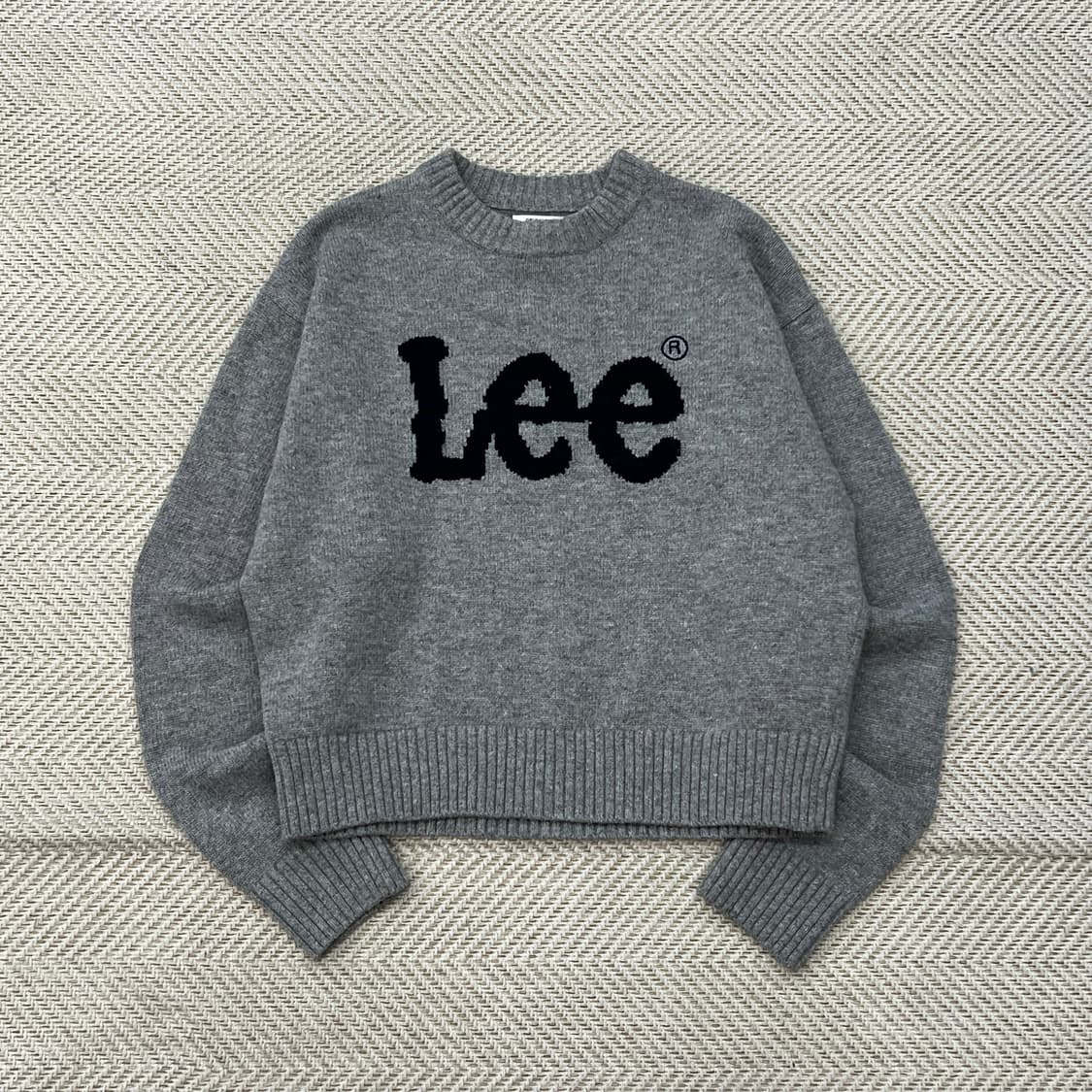 리 빅로고 니트 r3236 상품이미지1