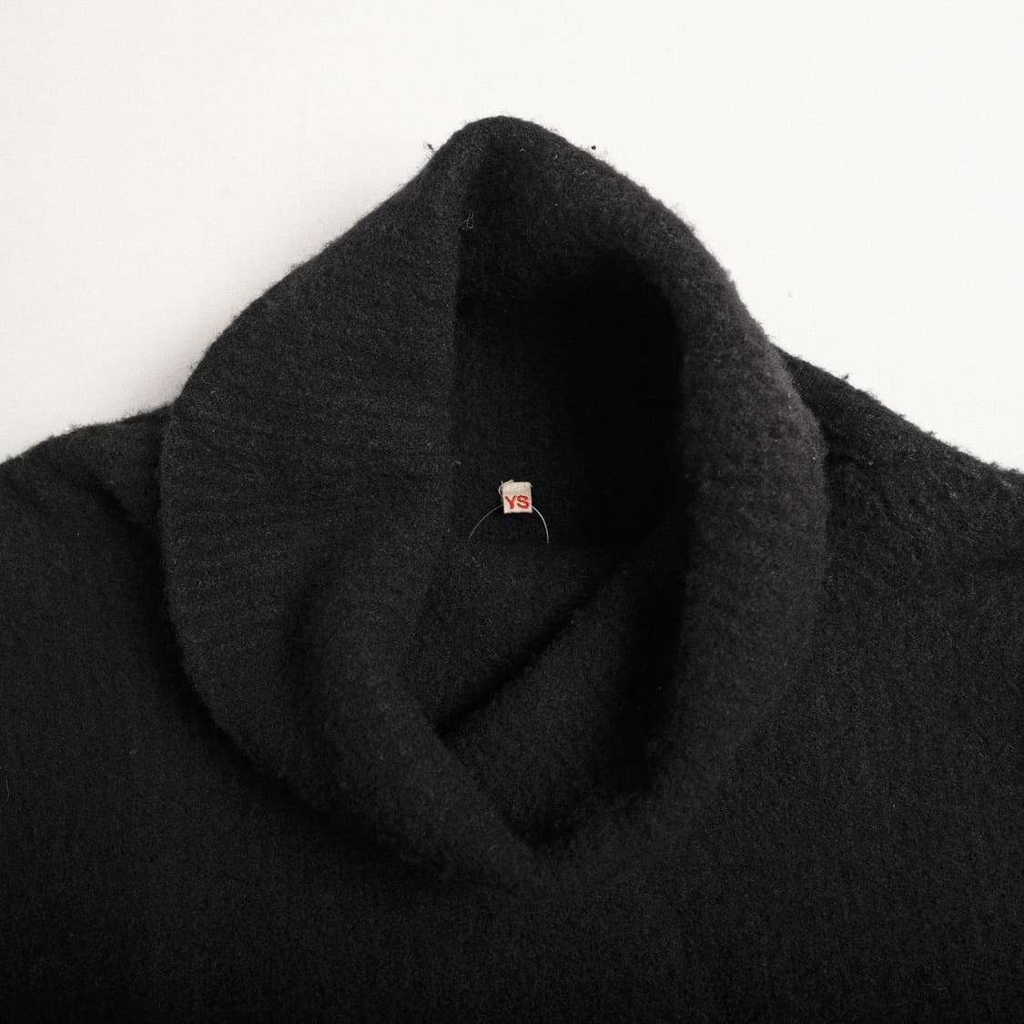 Yoko Sakamoto 하이넥 니트 블랙 L사이즈 요코 사카모토 상품이미지9