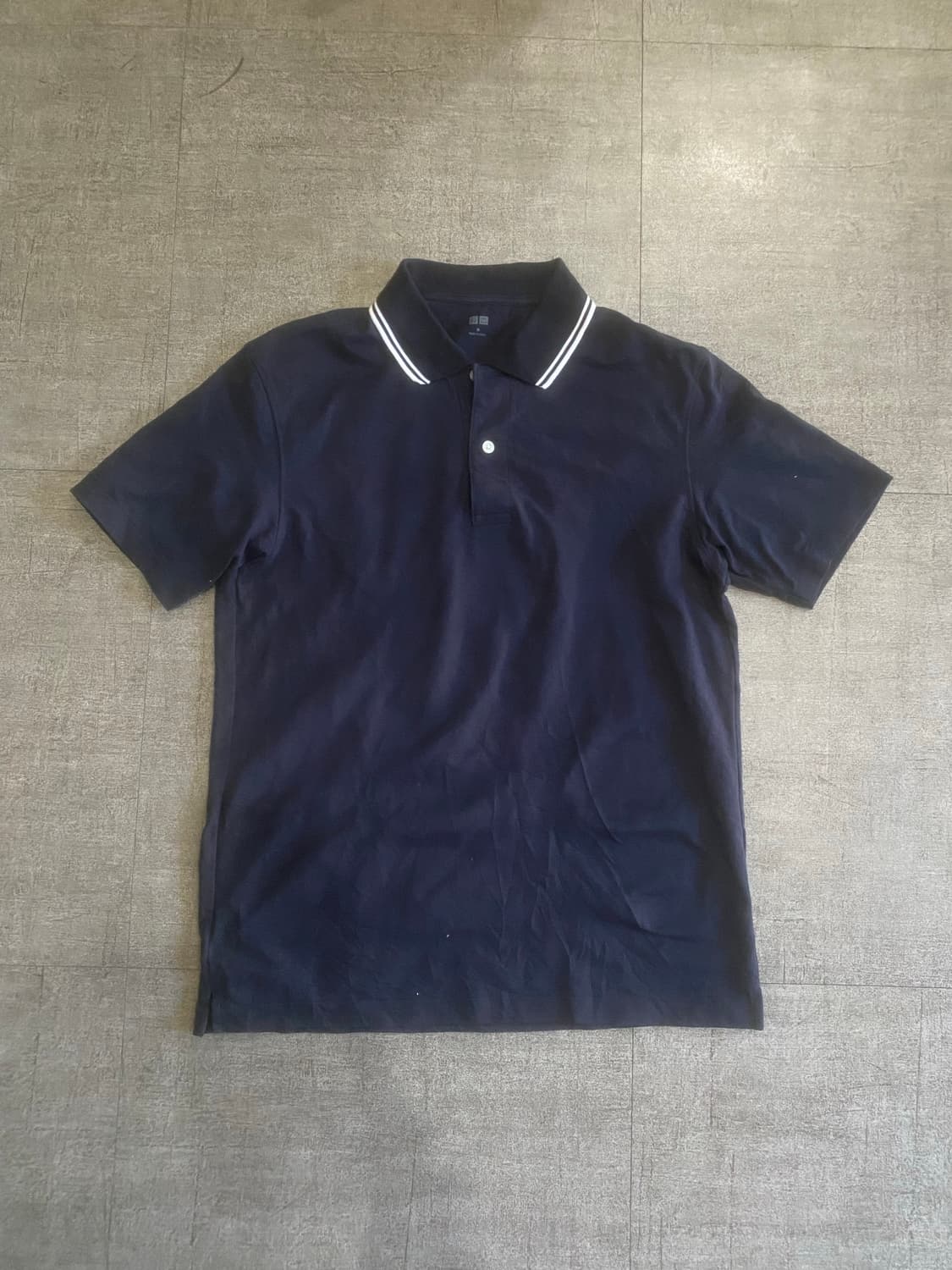 Uniqlo 유니클로 올드스쿨아메카지 반팔카라티셔츠 상품이미지1