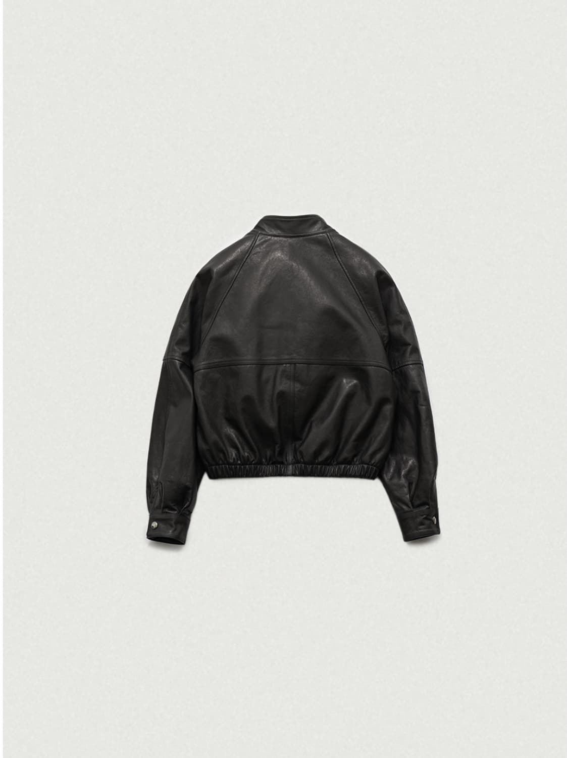 더바넷 레더 블루종 블랙 새상품 상품이미지4