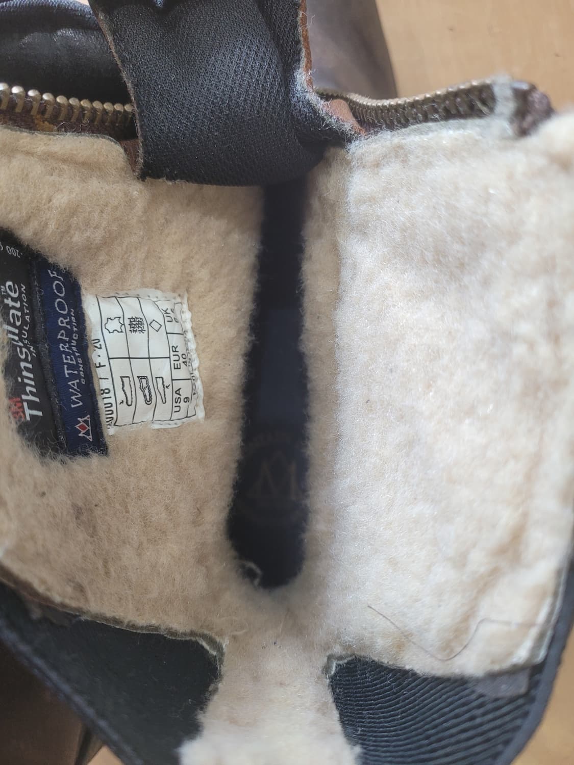 승마 마운틴 호스 패독 부츠 브라운 EUR 40 상품이미지3